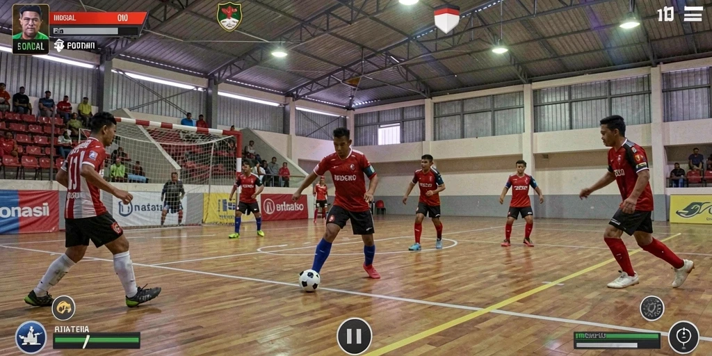 Gambaran antarmuka pengguna yang intuitif dan mudah digunakan.