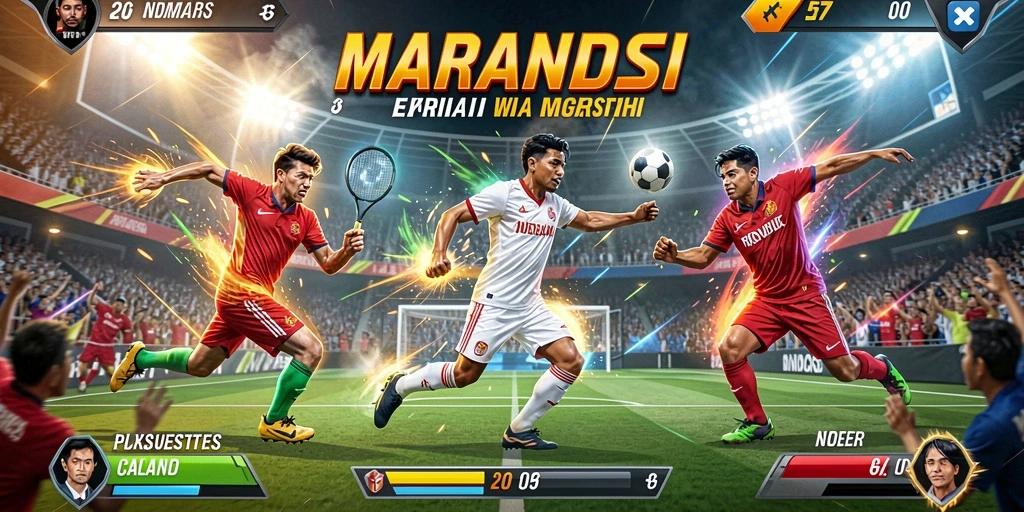 Leaderboard yang menunjukkan peringkat pemain secara real-time.