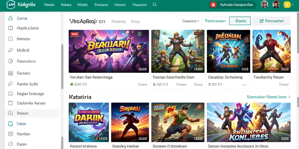 Fitur sosial yang memungkinkan interaksi antar pemain.
