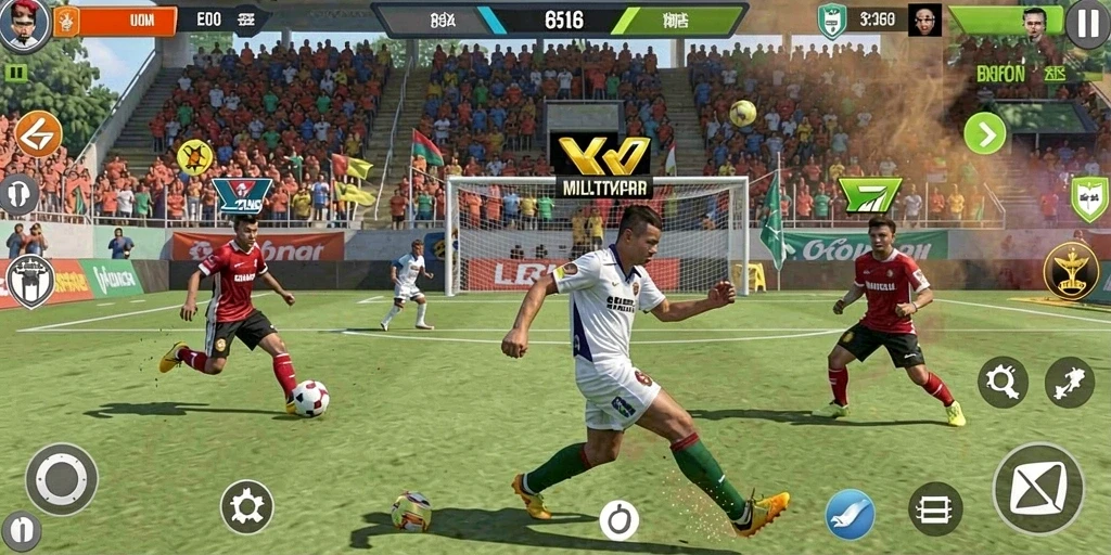 Screenshot fitur turnamen yang sedang berlangsung.