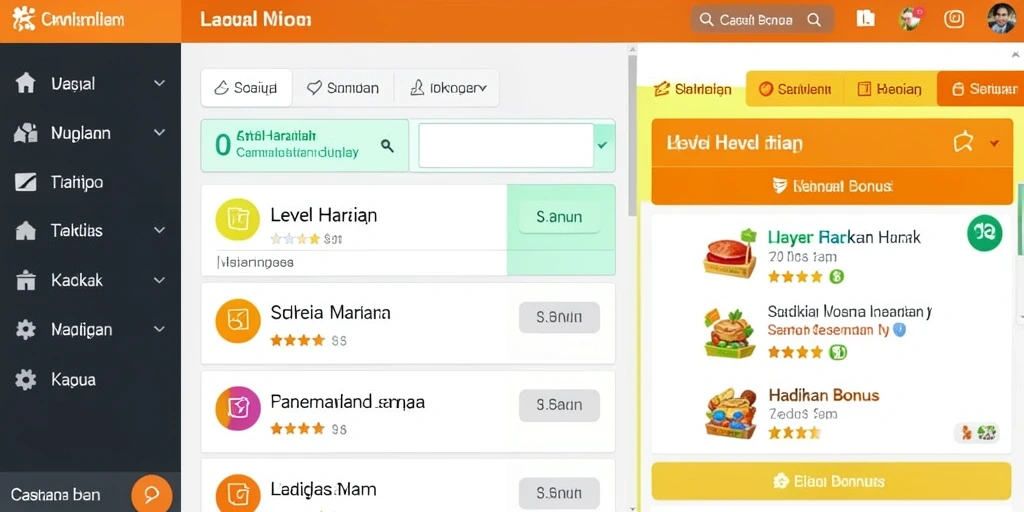 Fitur interaksi sosial yang menyenangkan.