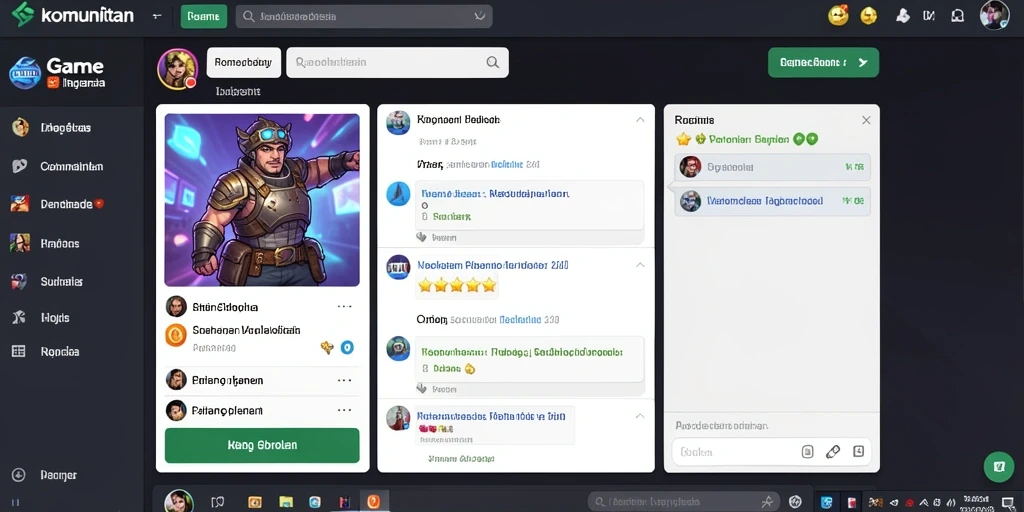 Screenshot interaksi sosial antar pemain dalam komunitas MPOSURGA.