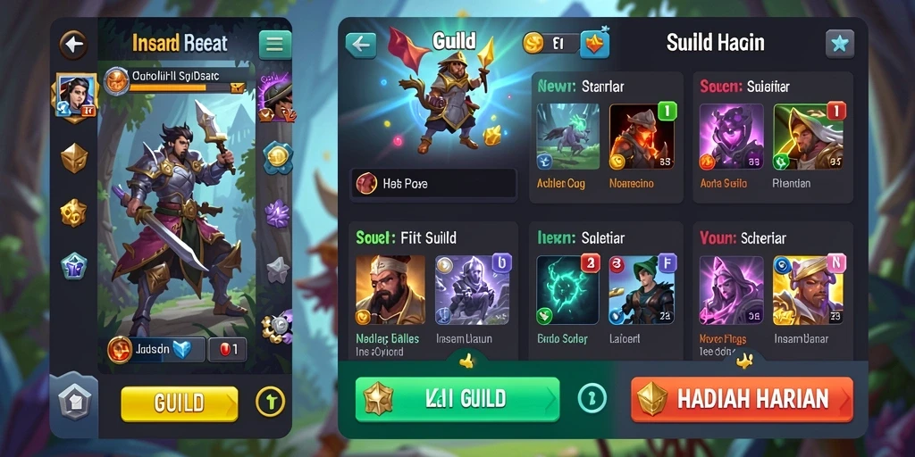 Mode permainan yang menantang dan adiktif.