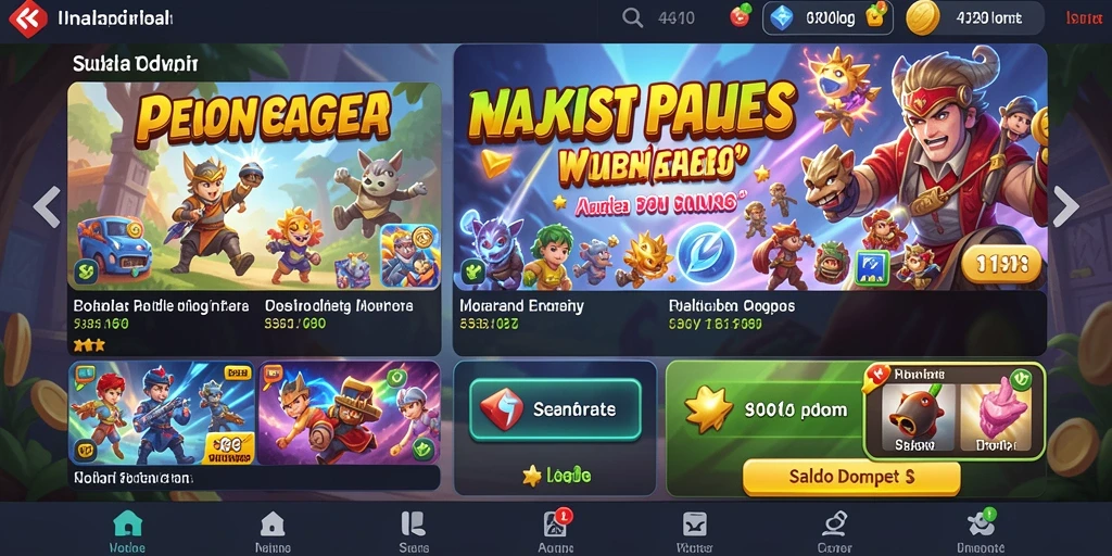 Sistem peningkatan karakter yang menarik.
